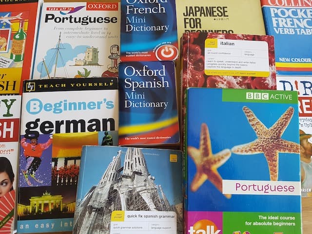 European language instruction books