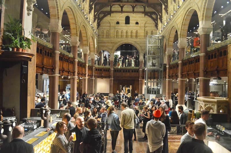 Interior of Mercato Mayfair