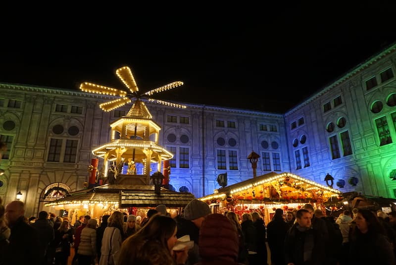 Residenz Christmas market in Munich